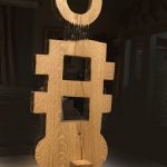Abstract - oak - 12x12x36
